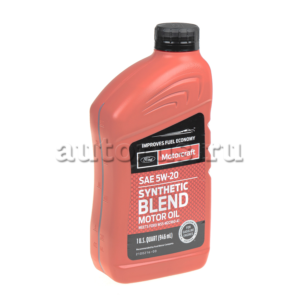 MOTORCRAFT XO5W20Q1SP Масло моторное Synthetic Blend 5W-20 синтетическое  0,946 л