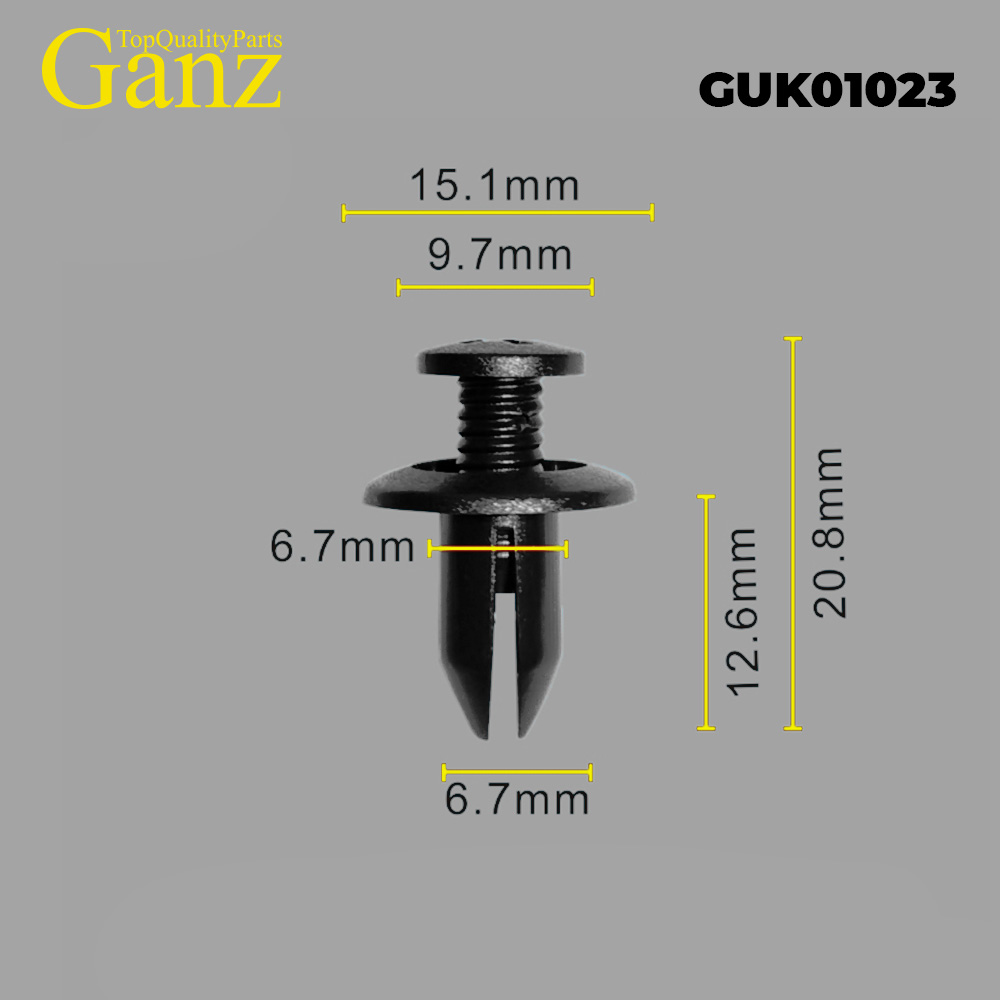 Клипса универсальная  GANZ GUK01023
