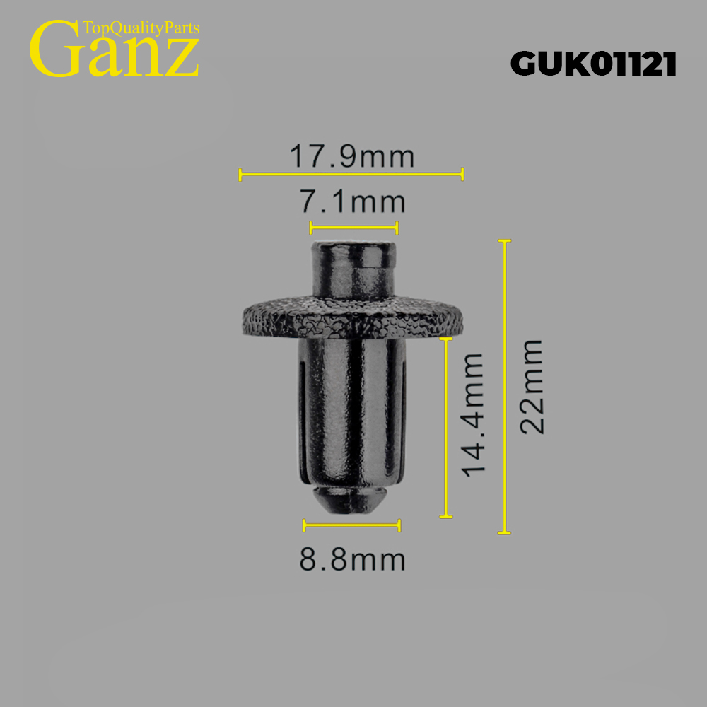 Клипса универсальная  GANZ GUK01121