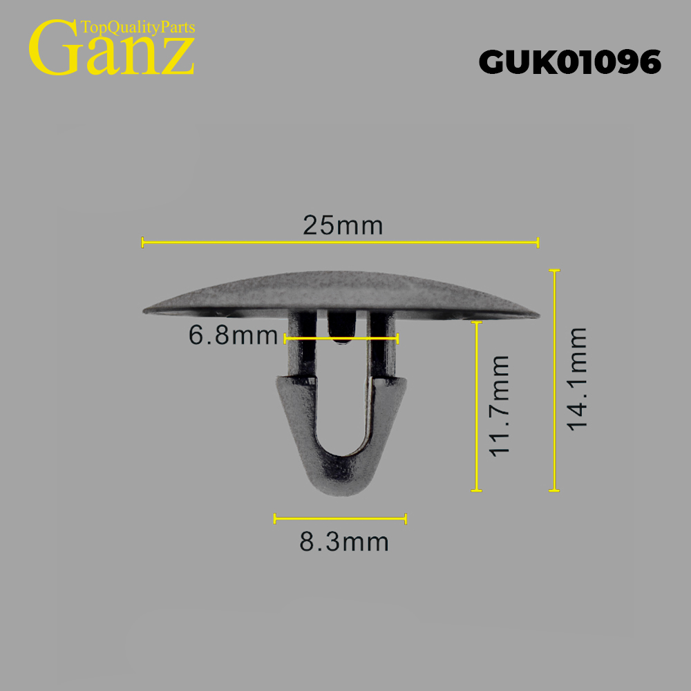 Клипса универсальная  GANZ GUK01096
