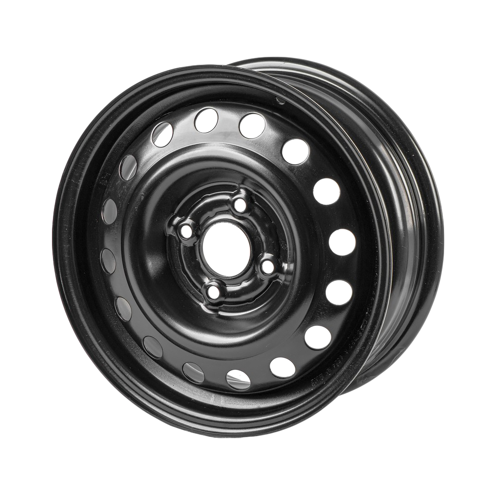 Диск штампованный R14 5.5J 4x10057.1 ET45 GANZ Black GRN14034