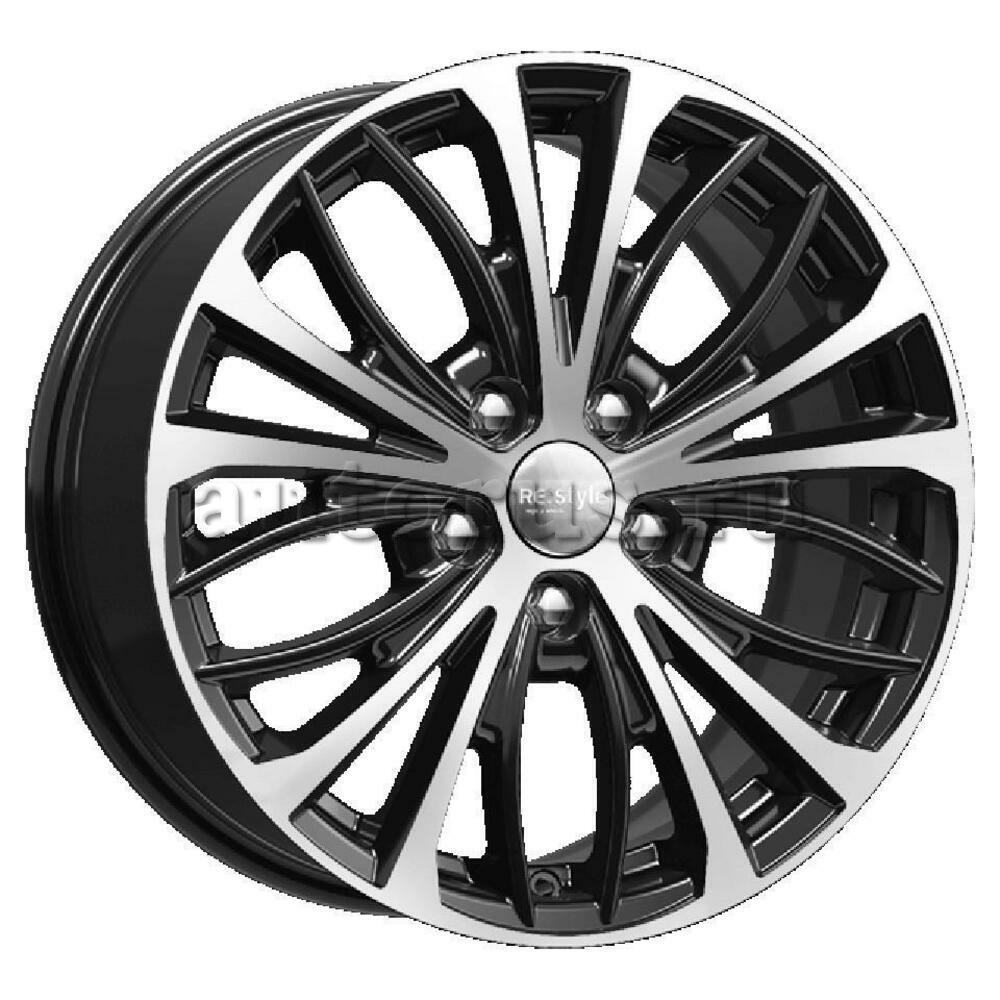 Диск литой R17 7.5J 5x114.3/60.1 ET45 КИК КС873 Алмаз черный 74839 КИК  артикул 74839 - цена, характеристики, купить в Москве в интернет-магазине  автозапчастей АВТОРУСЬ