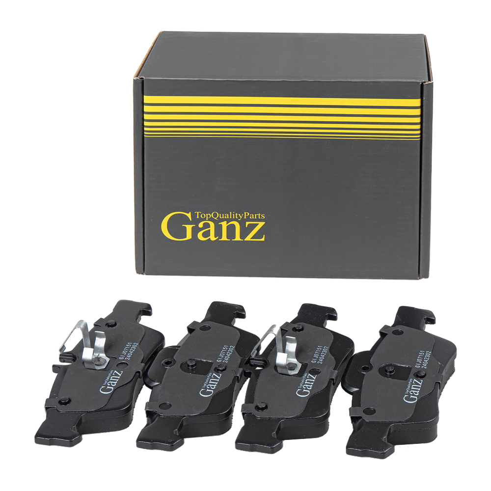 Колодки задние MERCEDES-BENZ GANZ GIJ07151