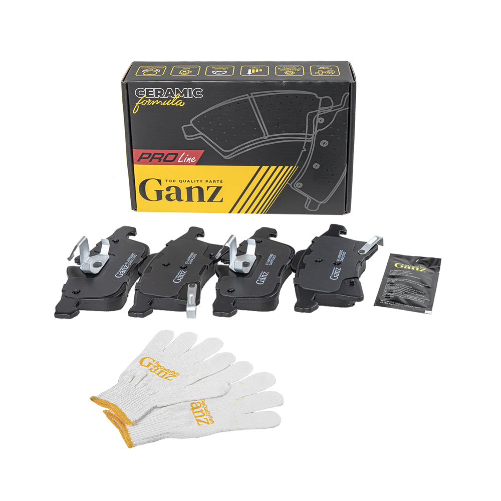 Колодки передние PRO-Line Ceramic OPEL Ast HZafMeriva GANZ GIJ09008C