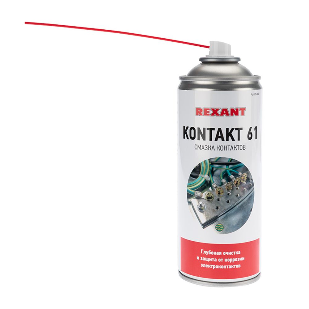 REXANT 850007 Смазка контактов KONTAKT 61, REXANT, 400 мл, аэрозоль