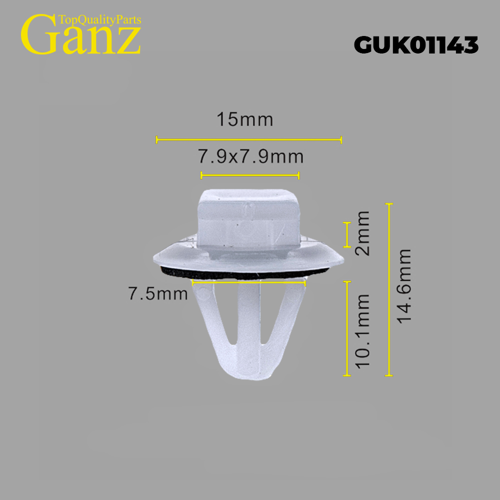 Клипса универсальная  GANZ GUK01143