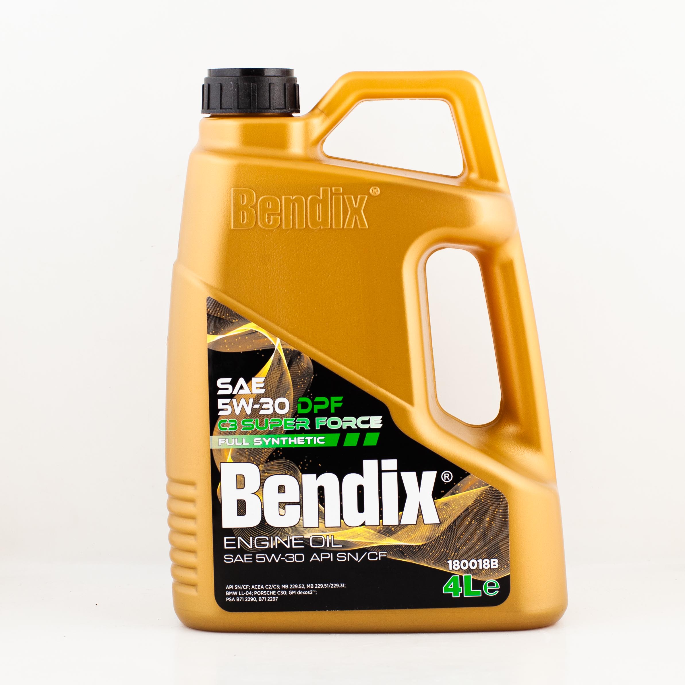 Масло BENDIX  5W-30 SUPER FORCE DPF 4л. (синтетика)