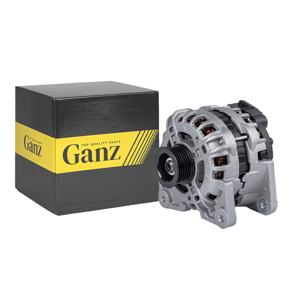 Генератор (12V110A) SKODA Rapid 2012->VW Polo Sedan 2010-> GANZ GIP13053