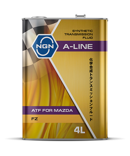 Масло трансмиссионное NGN A-Line ATF FZ синтетическое 4 л