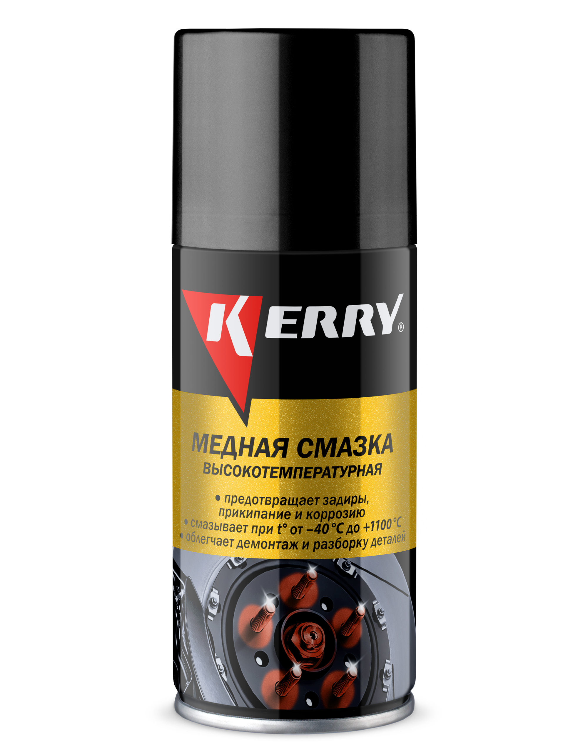 Смазка медная высокотемпературная 210 мл KERRY kr-937-12 KERRY KR-937-12 KERRY артикул KR-937-12 - цена, характеристики, купить в Москве в интернет-магазине автозапчастей АВТОРУСЬ