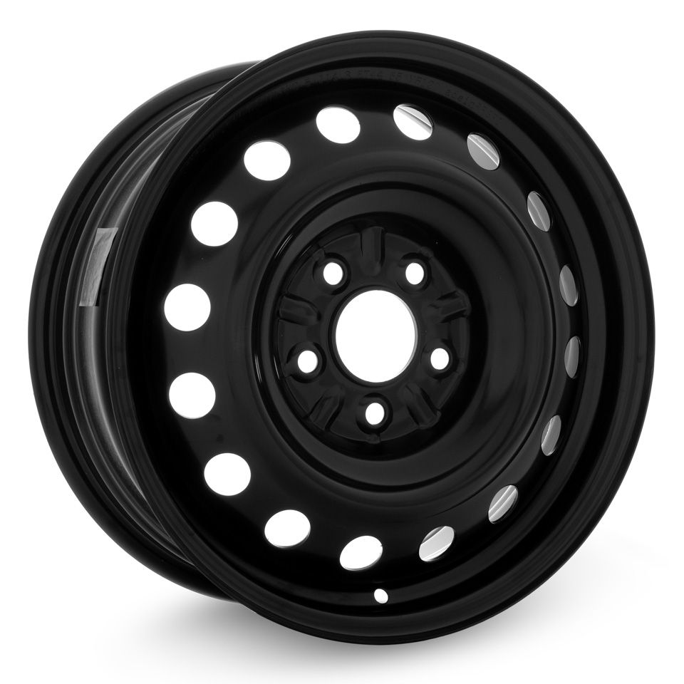 Диск штампованный R16 6.5J 5x114.3/67.1 ET44 TREBL R-1677 Black 9320953 ...