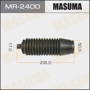 Пыльник рейки рулевой MITSUBISHI MONTERO MASUMA MR-2400 MASUMA артикул MR-2400 - цена, характеристики, купить в Москве в интернет-магазине автозапчастей АВТОРУСЬ