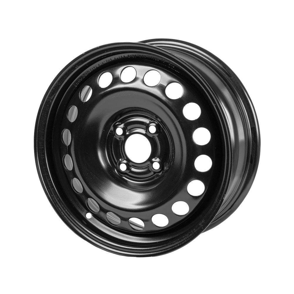 Диск штампованный R15 6J 4x10056.6 ET39 GANZ Black GRN15024