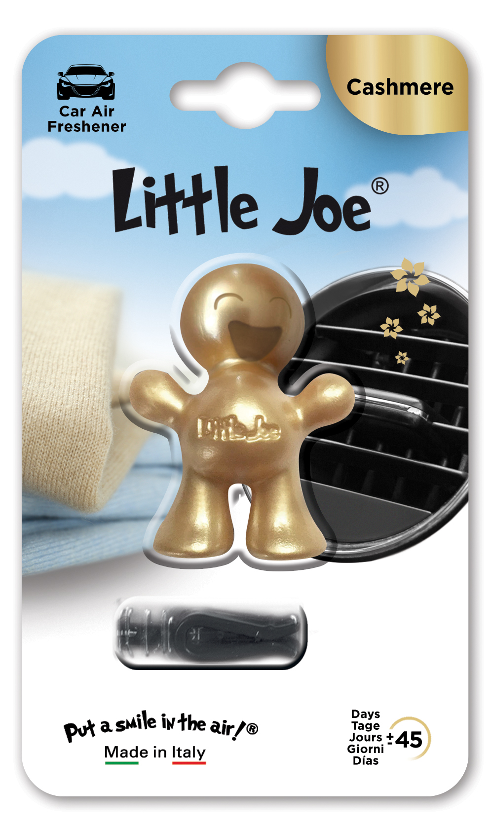 Ароматизатор на дефлектор Little Joe Cashmere (Кашемир) LITTLE JOE EF1616  LITTLE JOE артикул EF1616 - цена, характеристики, купить в Москве в  интернет-магазине автозапчастей АВТОРУСЬ