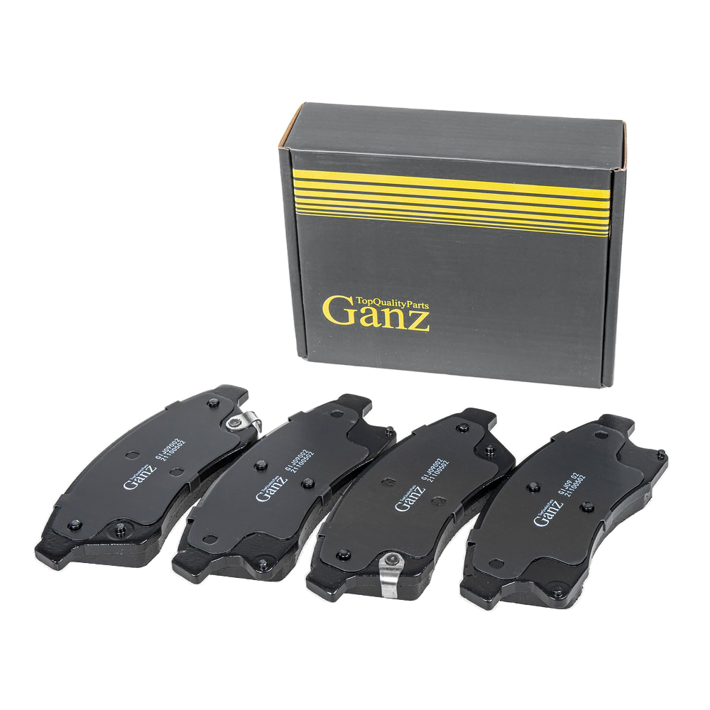 Колодки передние CHEVROLET Cruze (R15) OPEL ASTRA J 08- GANZ GIJ09002