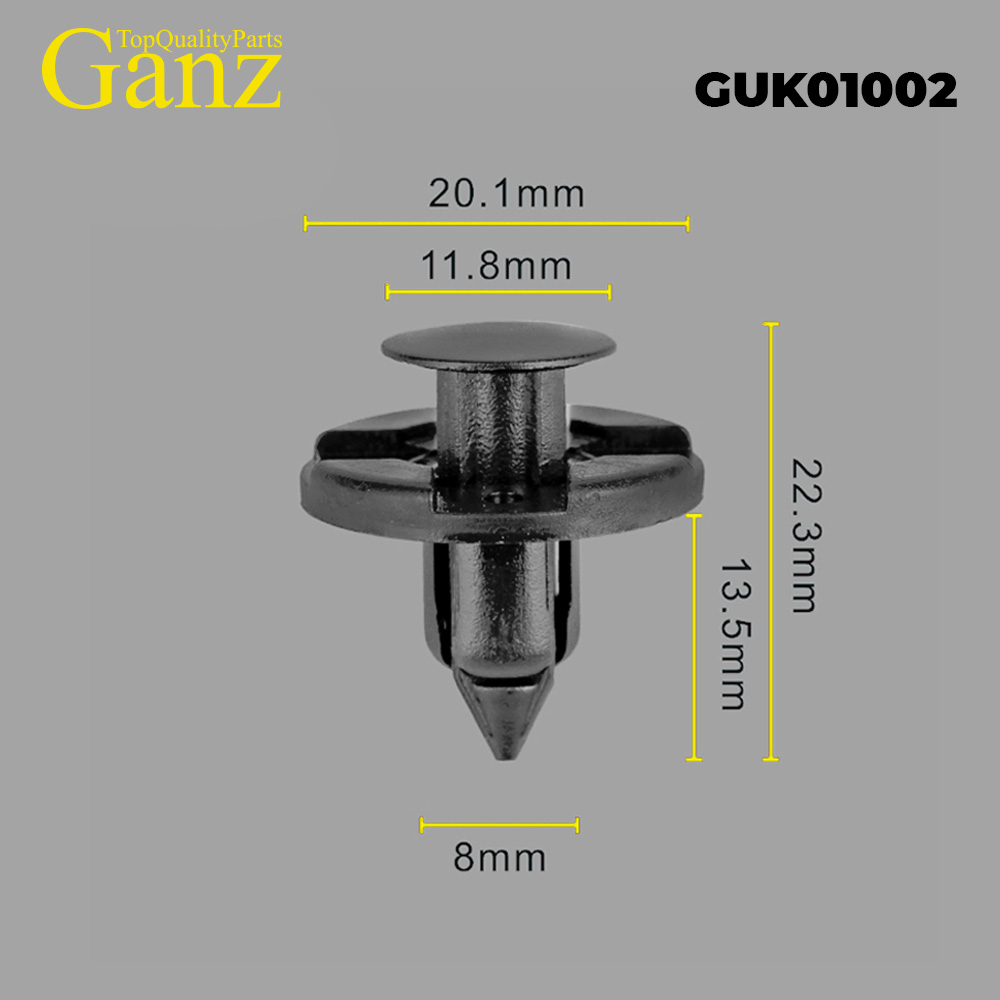 Клипса универсальная  GANZ GUK01002
