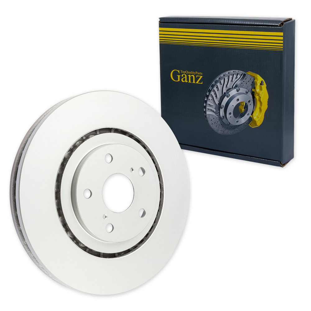 Диск тормозной передний с покрытием LEXUS RXIII 2008-> Vent D=328mm GANZ GIJ06092