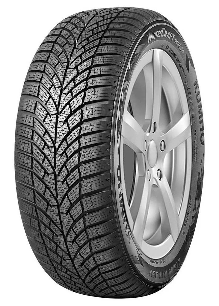 Шина R16 195/55 Kumho WinterCraft WP52+ 91V XL зима 2369073 Kumho артикул 2369073 - цена, характеристики, купить в Москве в интернет-магазине автозапчастей АВТОРУСЬ