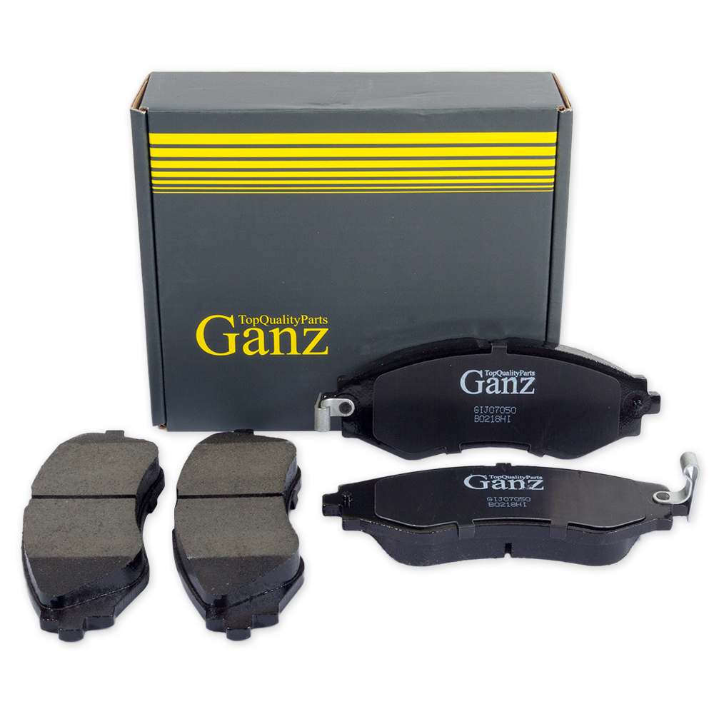Колодки передние CHEVROLET Lacetti 03- GANZ GIJ07050