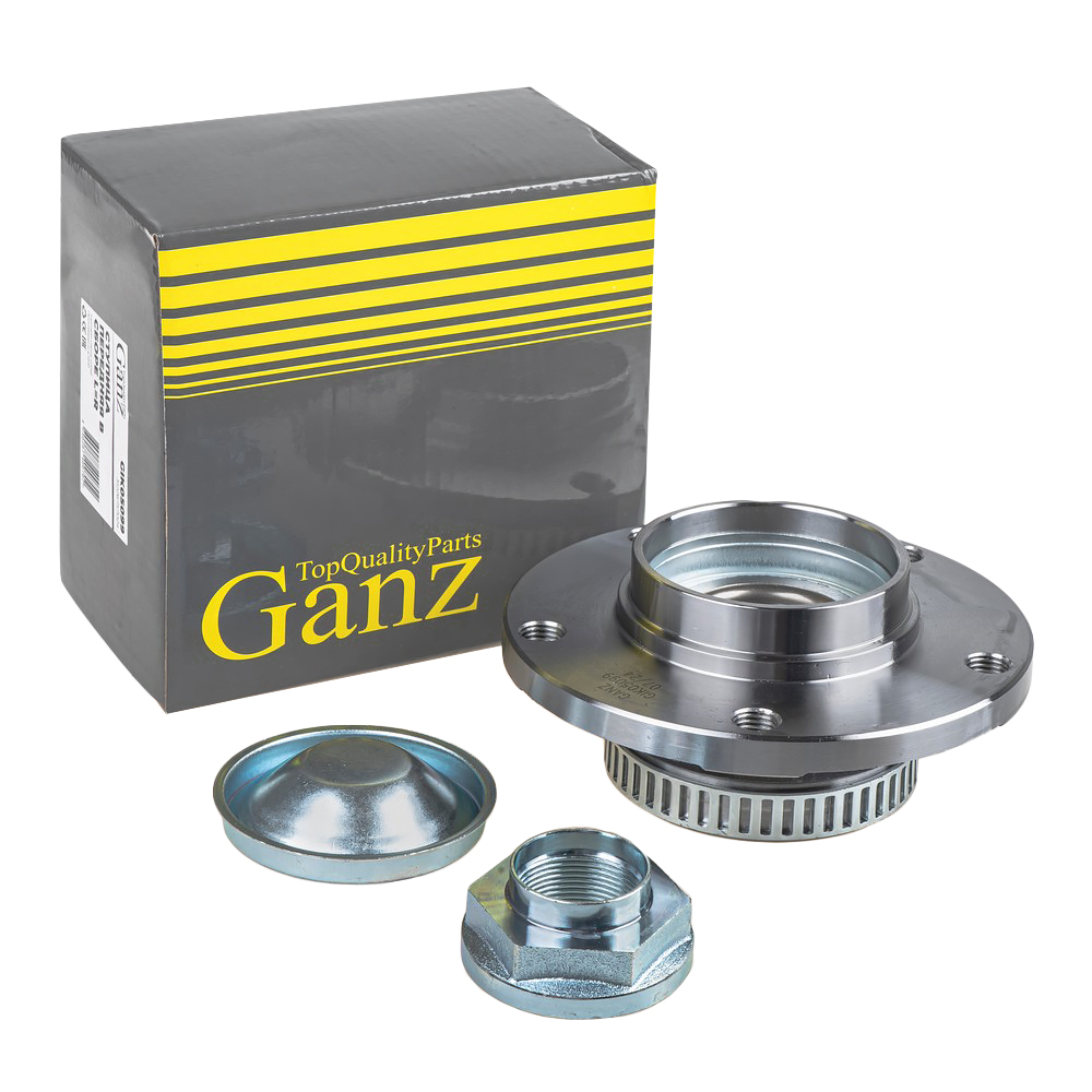 Ступица передняя в сборе L=R (c ABS) BMW 3 (E36E46)5 (E34)7 (E32)8 (E31) GANZ GIK05099