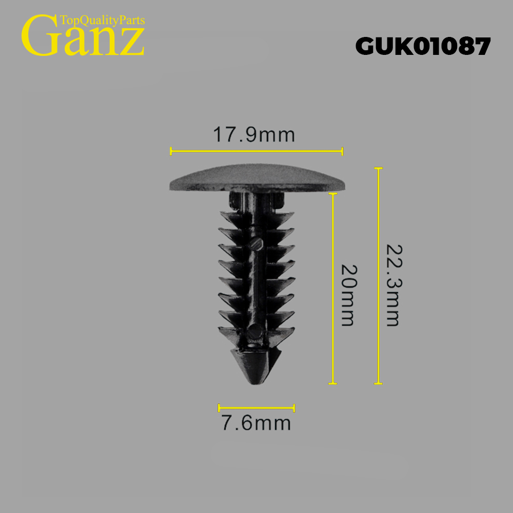 Клипса универсальная  GANZ GUK01087