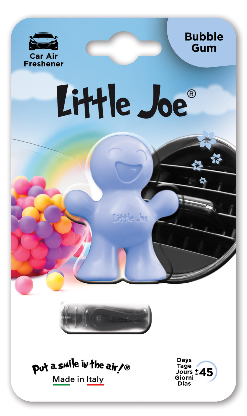 Ароматизатор на дефлектор Little Joe Bubble Gum (Бабл Гам) LITTLE JOE  EF2939 LITTLE JOE артикул EF2939 - цена, характеристики, купить в Москве в  интернет-магазине автозапчастей АВТОРУСЬ