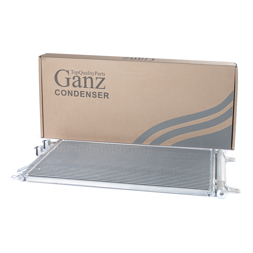 Радиатор кондиционера SSANG YONG New Action 2012-> 688x346x12mm GANZ GIC06121