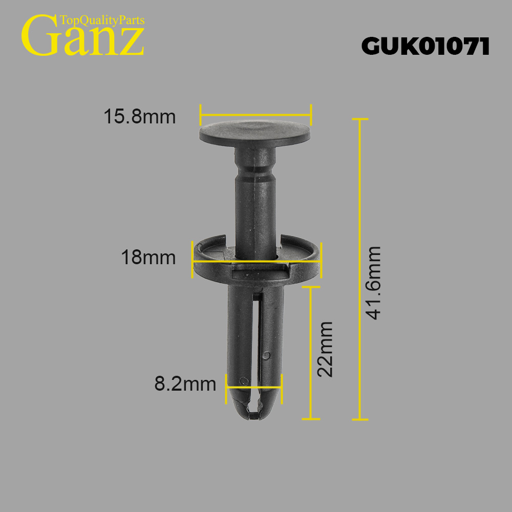 Клипса универсальная  GANZ GUK01071