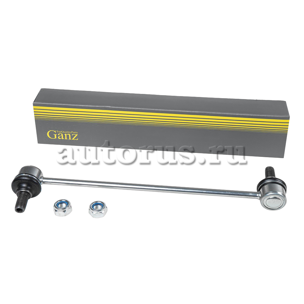 Тяга (стойка) переднего стабилизатора L=R для HYUNDAI Solaris (10-)/KIA Rio III (11-) GANZ GIK10001 GANZ артикул GIK10001 - цена, характеристики, купить в Москве в интернет-магазине автозапчастей АВТОРУСЬ