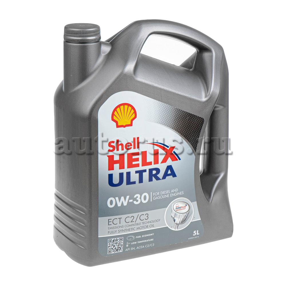 Shell 550046307 Масло моторное синтетическое 0W-30 5л.