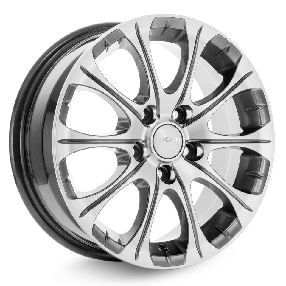 Диск литой R15 6J 5x108/67.1 ET38 СКАД Ганимед Алмаз супер 85632054377 ...