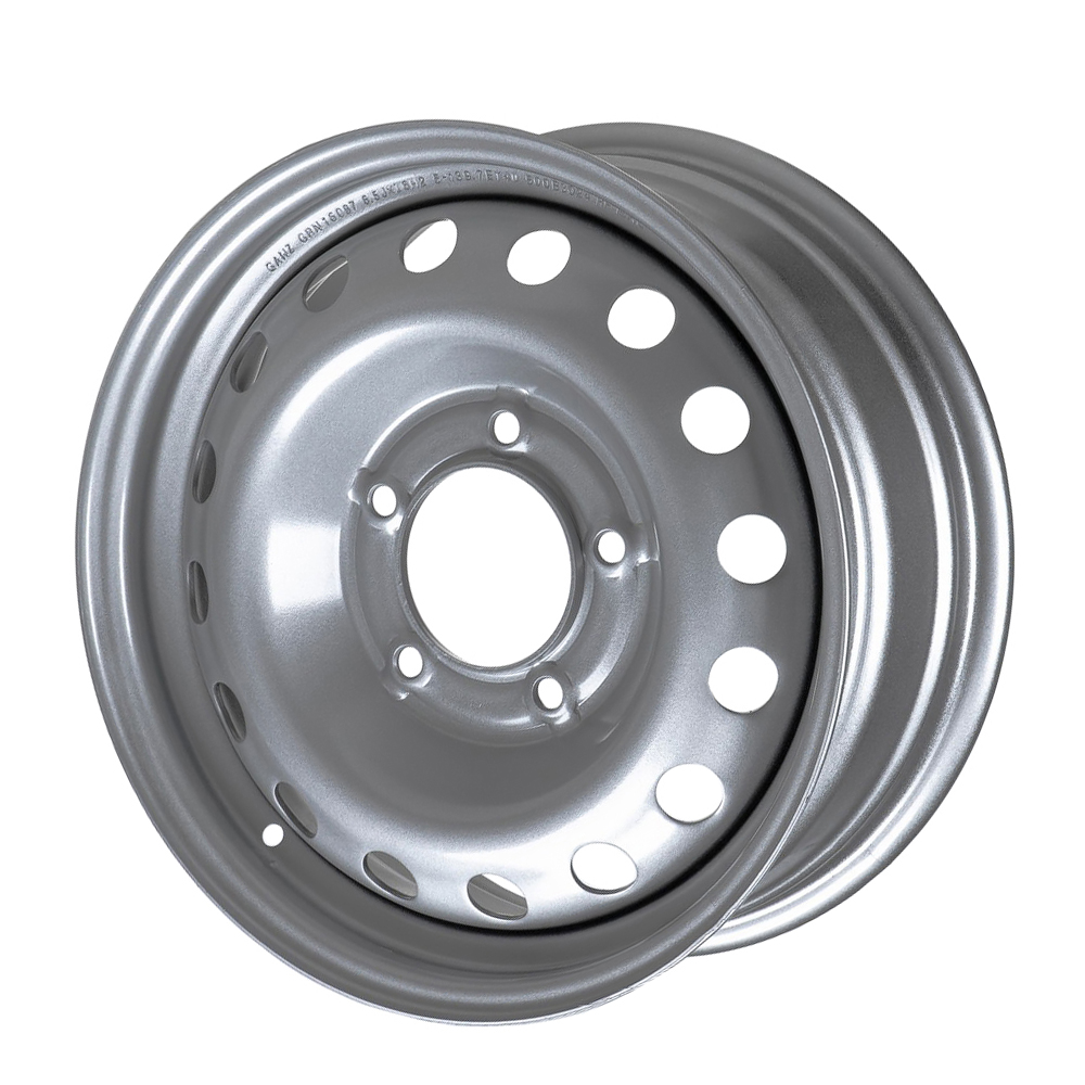 Диск штампованный R16 6.5J 5x139.798.6 ET40 ВАЗ 2121 GANZ Silver GRN16087