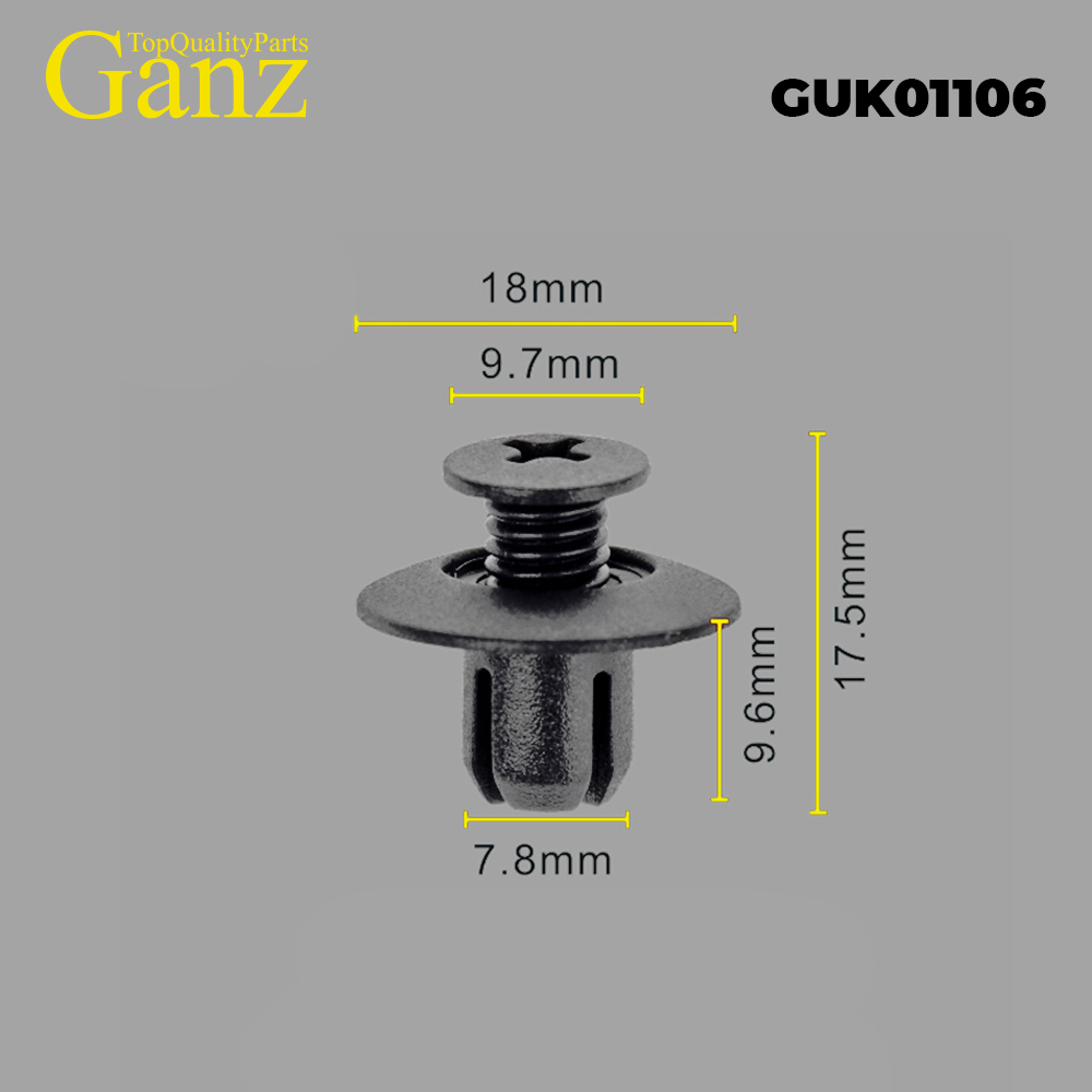 Клипса универсальная  GANZ GUK01106