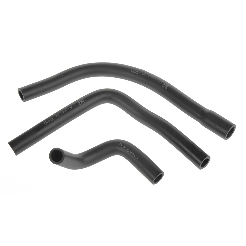 Патрубки отопителя (печки) EPDM с хом. для ам ВАЗ 1111 Ока (3шт.) GANZ GRF09001