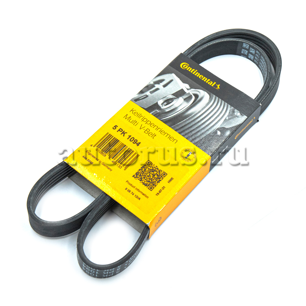 Ремень поликлиновой CONTITECH 5PK1094 CONTITECH артикул 5PK1094 - цена ...