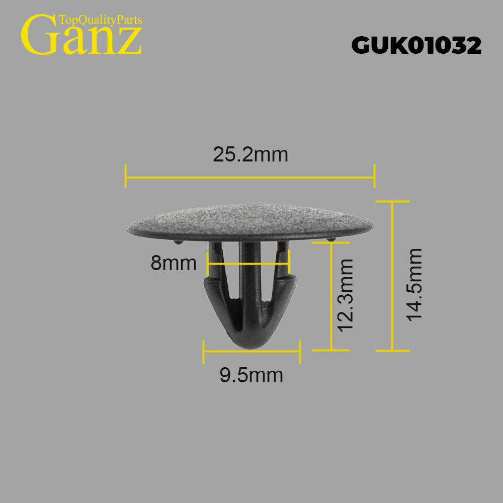 Клипса универсальная  GANZ GUK01032