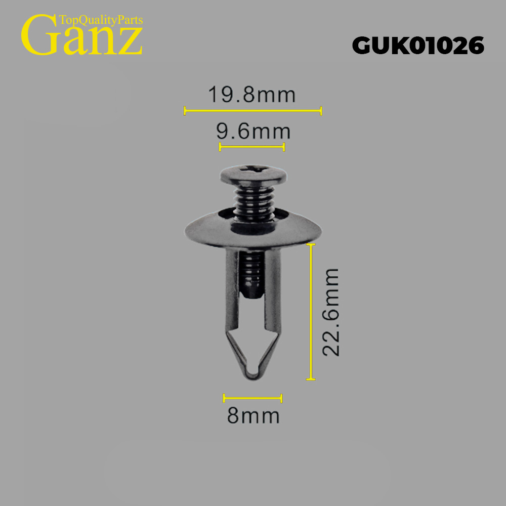 Клипса универсальная  GANZ GUK01026