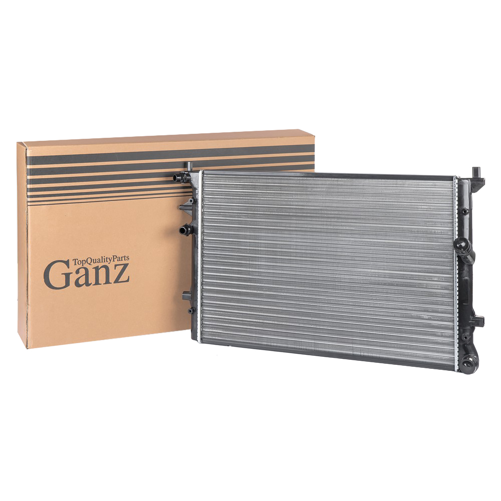 Радиатор основной Skoda Yeti (09-)VW Caddy (04-)Audi A3 (03-) 1.2i GANZ GIF07193