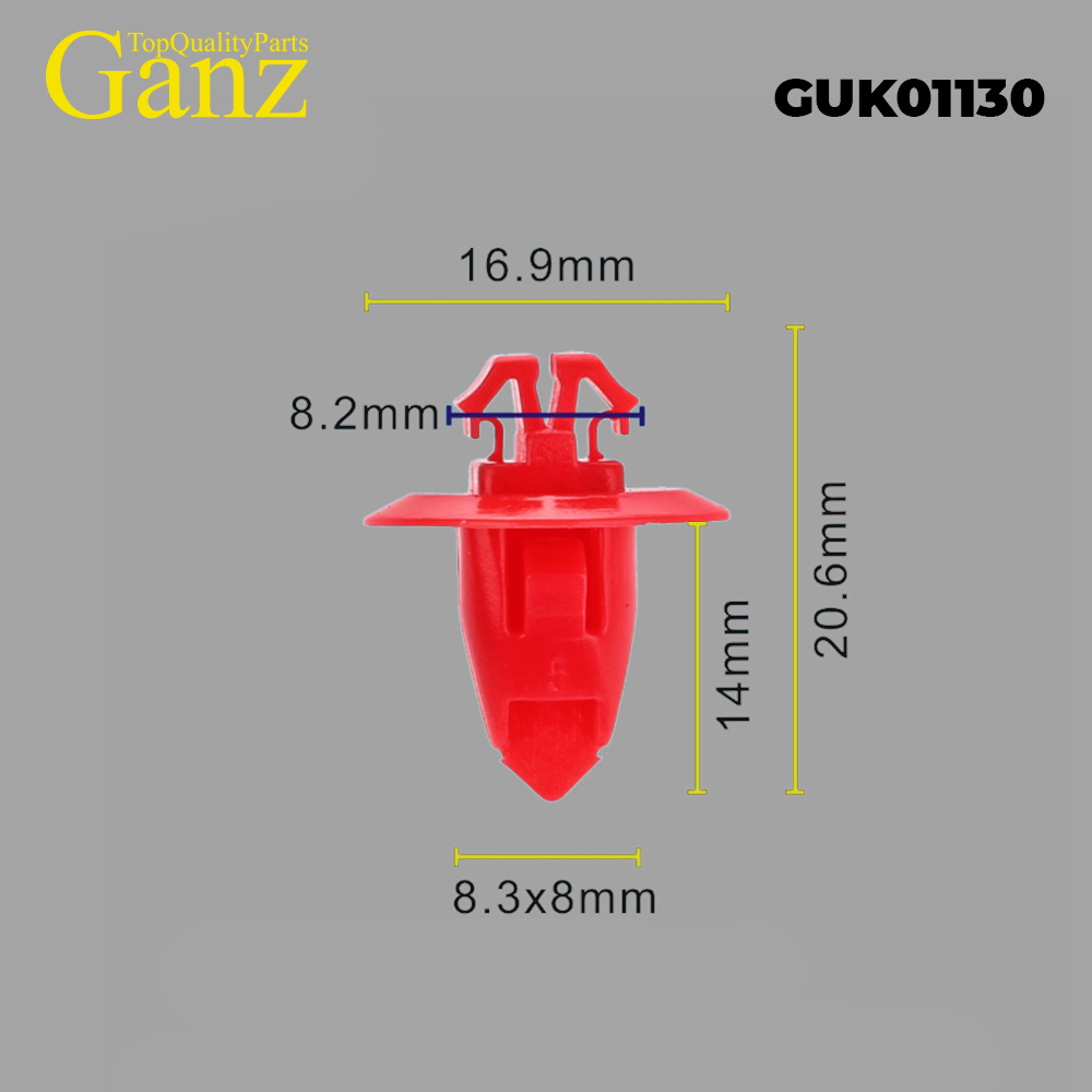 Клипса универсальная  GANZ GUK01130