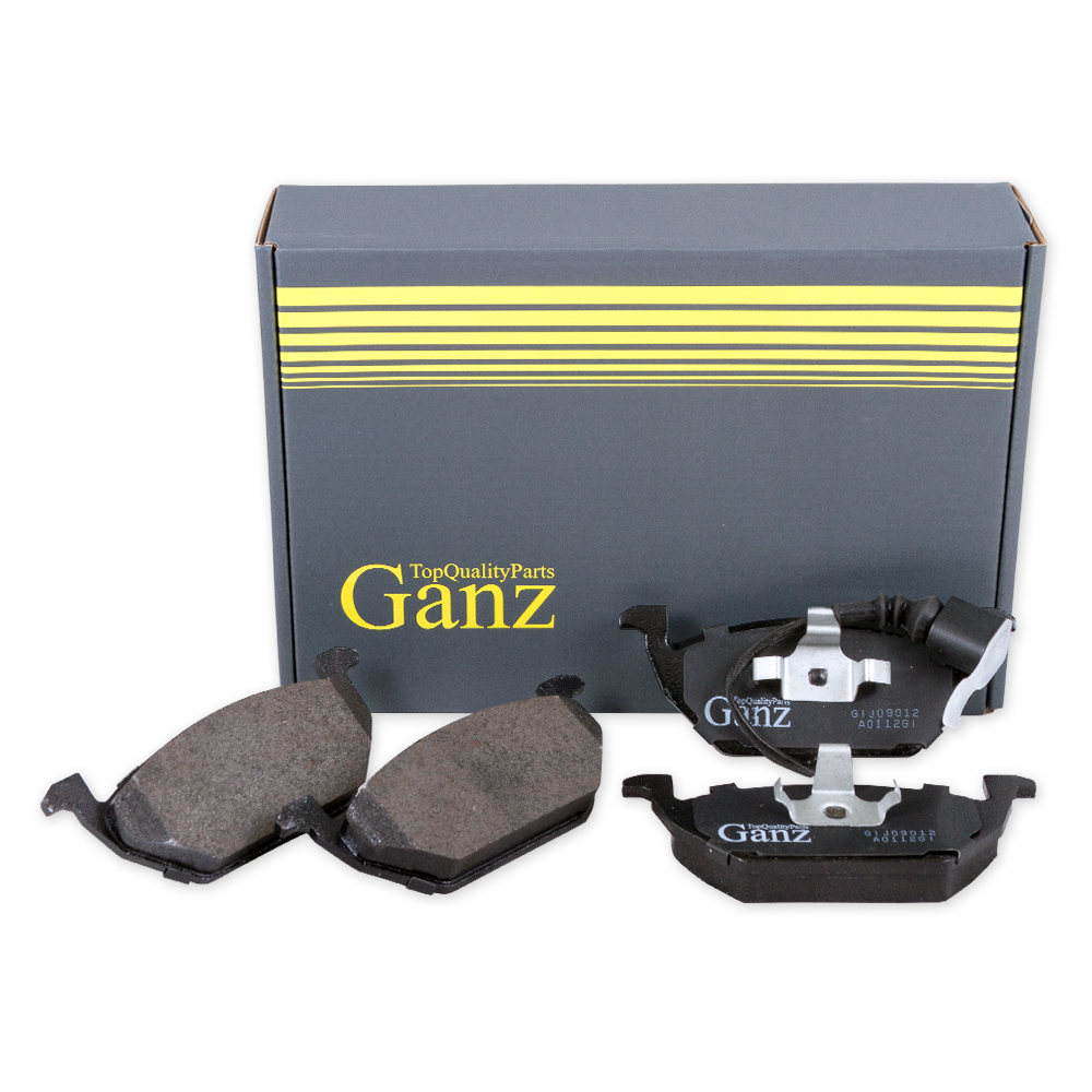 Колодки передние AD A3 VW G4 с датчиком GANZ GIJ09012