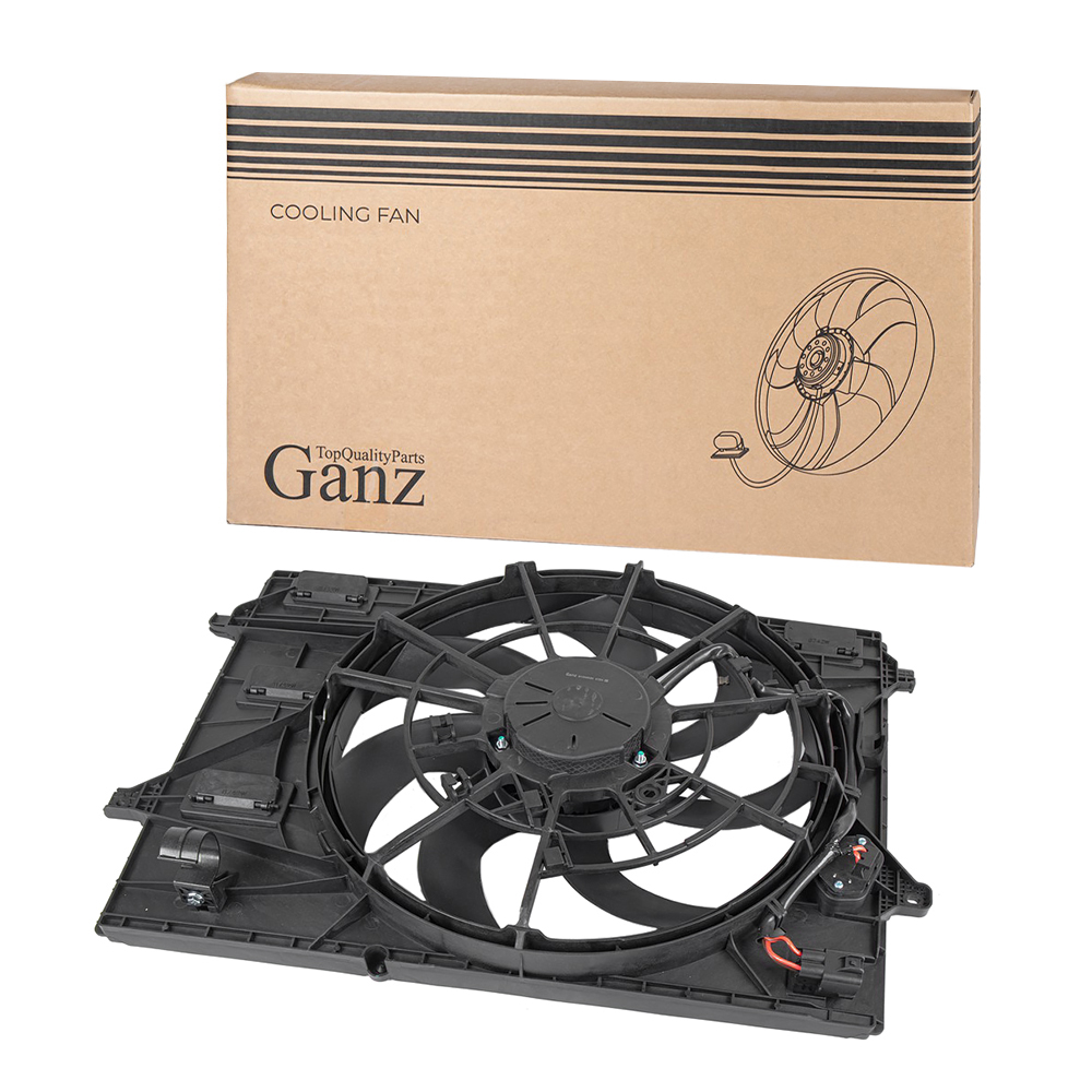 Вентилятор радиатора в сборе Geely Coolray (18-)Emgrand (SS11) (21-) 1.5i1.5T GANZ GIC06520