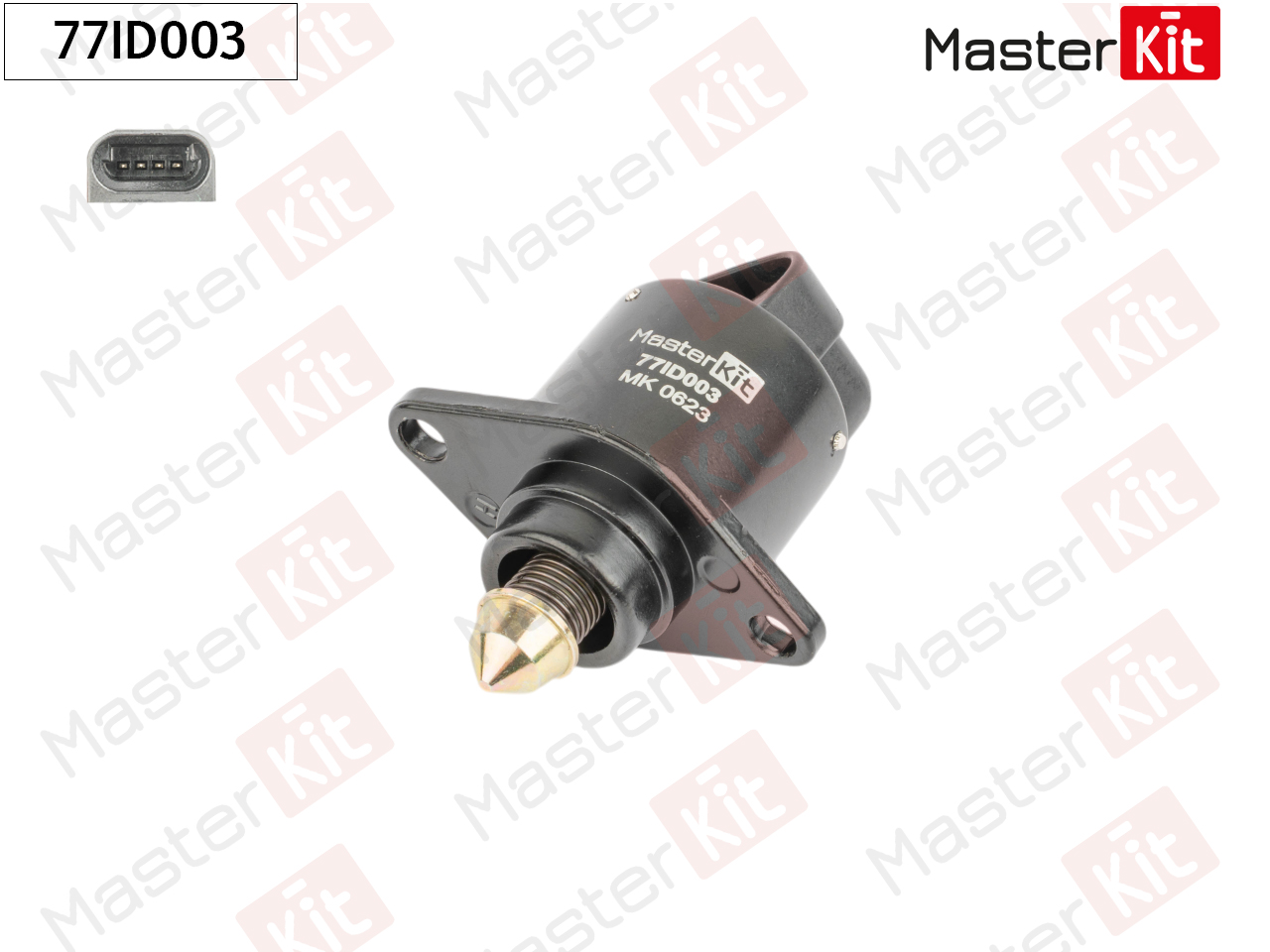 Регулятор холостого хода OPEL ASTRA F, KADETT 1.6/1.8 MASTERKIT 77ID003 MAS