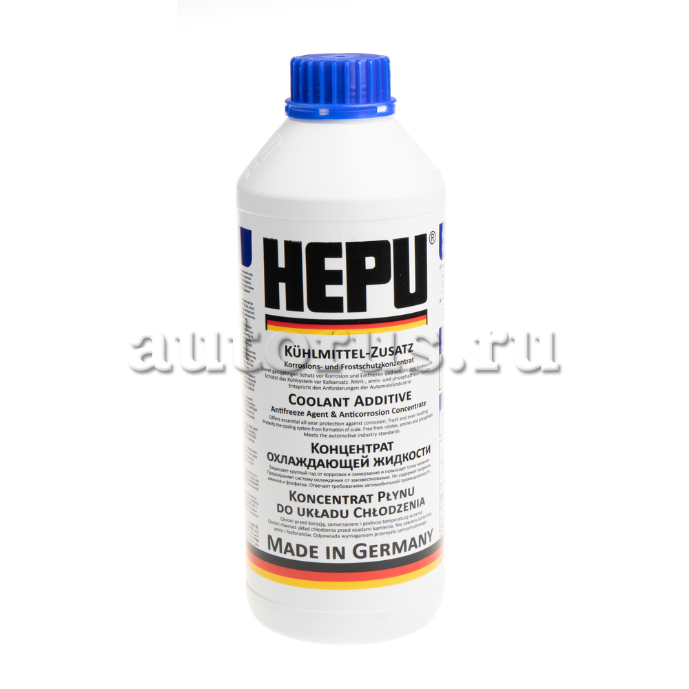 Антифриз HEPU Coolant G11 концентрат синий 1,5 л P999 HEPU артикул P999 ...