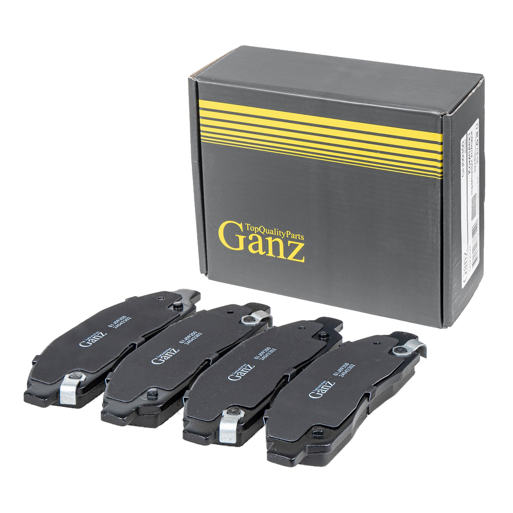 Колодки передние Great Wall Hover 05-H3,5 11-Isuzu D-Max 02- GANZ GIJ09350