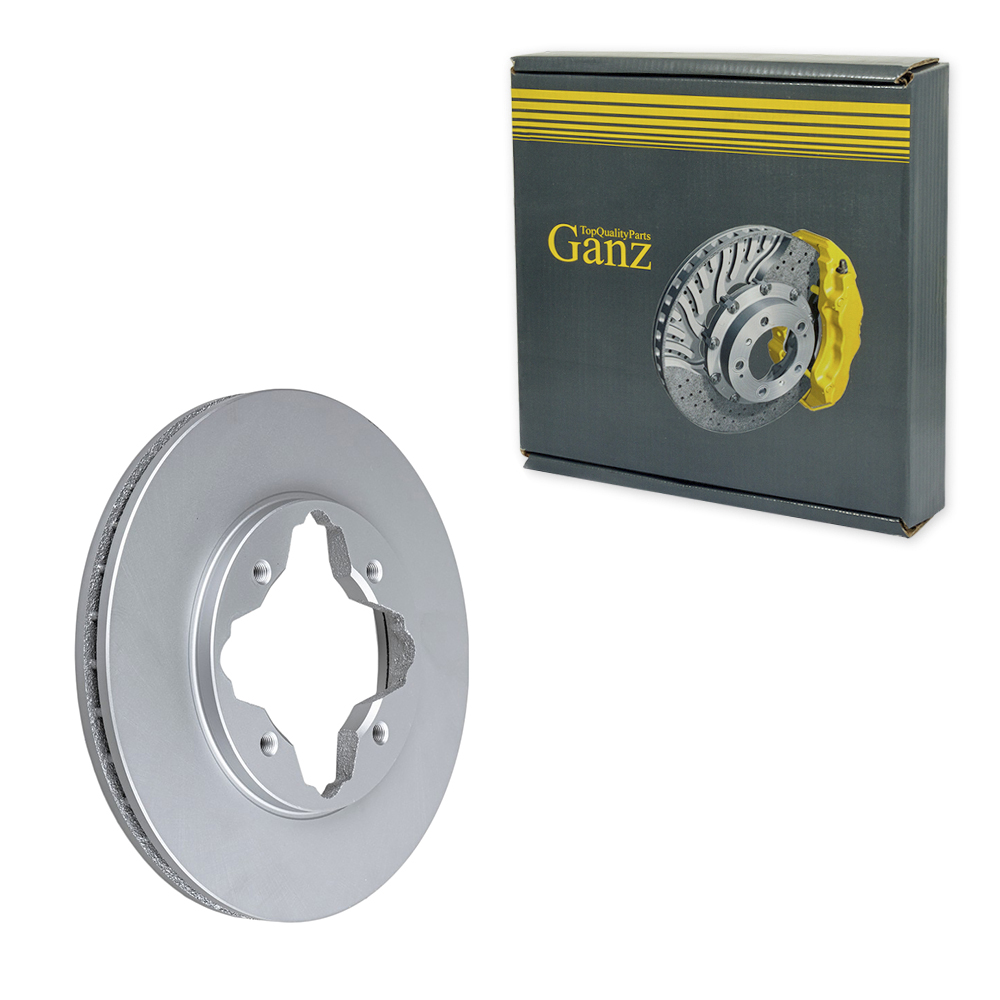 Диск тормозной передний с покрытием HONDA Accord 90-98, Civic 95-01, ROVER 600 93-99 GANZ GIJ10270