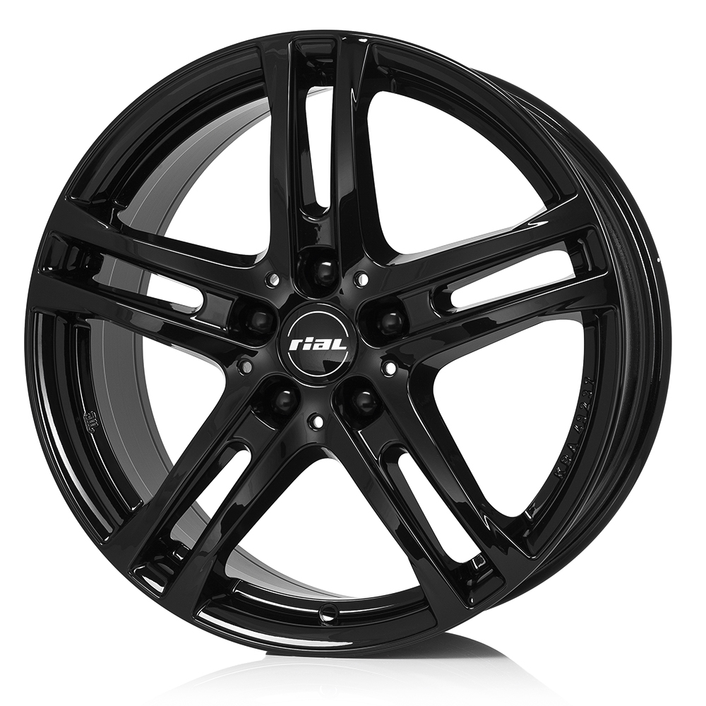 Диск литой R17 7.5J 5x112/70.1 ET36 Rial Bavaro Diamond Black ...
