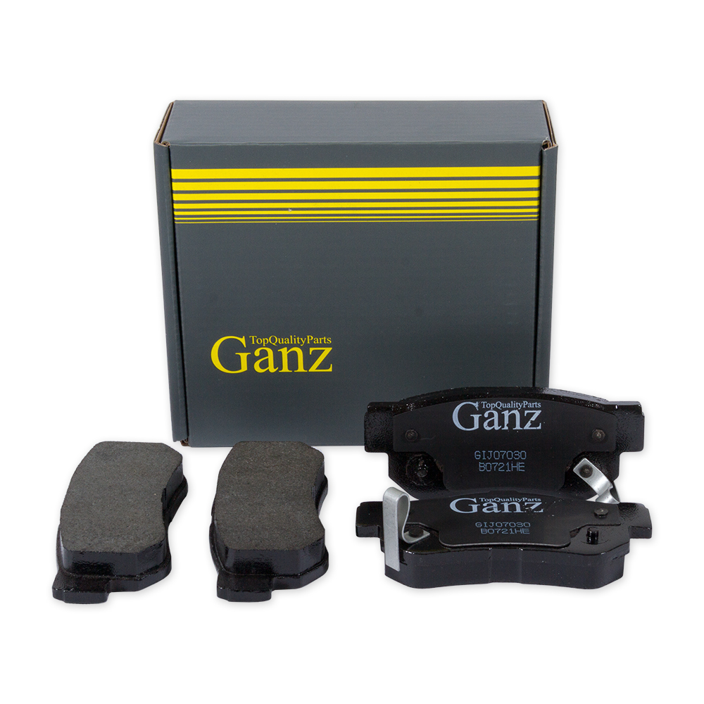 Колодки задние HYUNDAI GETZMATRIXSANTA FESONATATUCSON GANZ GIJ07030