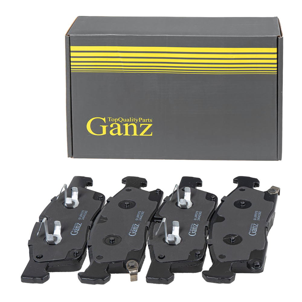 Колодки передние MB GL(X166)ML(W166)JEEP Grand Cherokee IV 2010-> GANZ GIJ09375