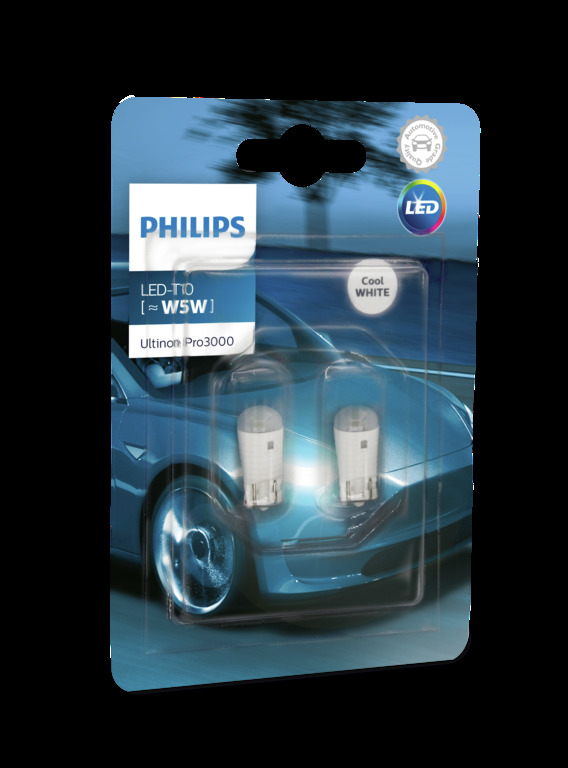 Philips - H4 12V 60/55W RVGT +200% P43T (2 Pack) - 12342RGTS2 - Philips