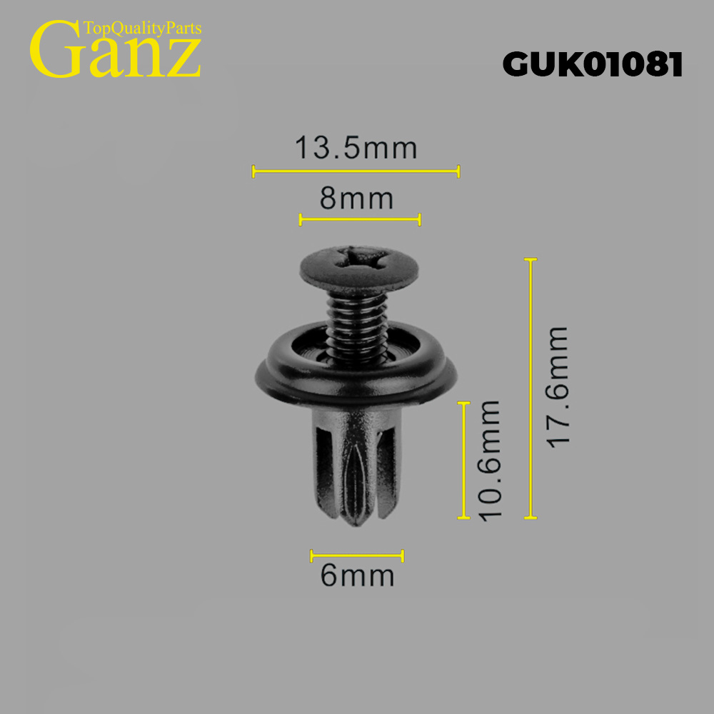Клипса универсальная  GANZ GUK01081